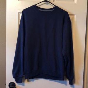 Blue sweatshirt